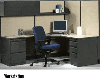 Commercial Office Furniture workstation
