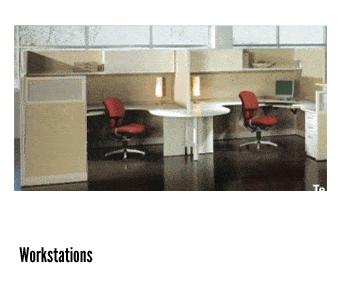 Commercial Office Furniture workstation white