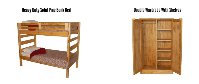 intensive-use-residential-furniture-Heavy-Duty-Solid-Pine-Bunk-Bed-and-Wardrobe