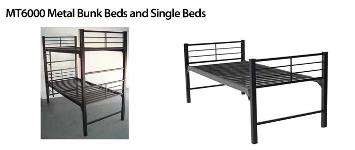 MT6000 Metal Bunk Beds and Single Beds