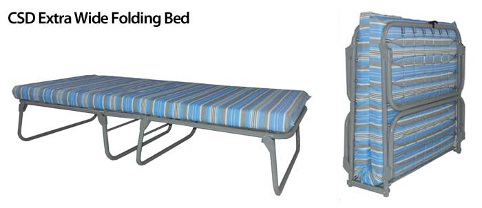 CSD Extra Wide Folding Bed