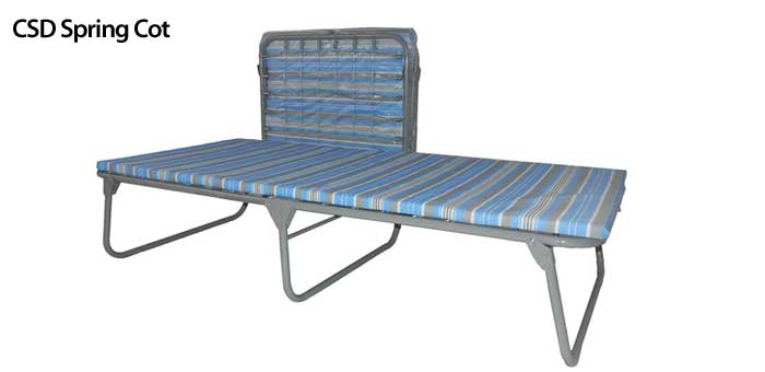 CSD Heavy Duty Cots - Spring Cot