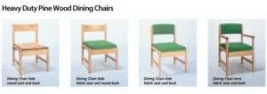 Heavy-Duty-Pine-Wood-Dining-Chairs