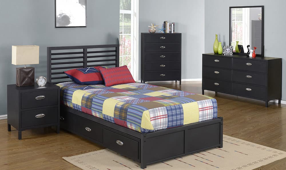 Cresswell Steel Bedroom Furniture Collection