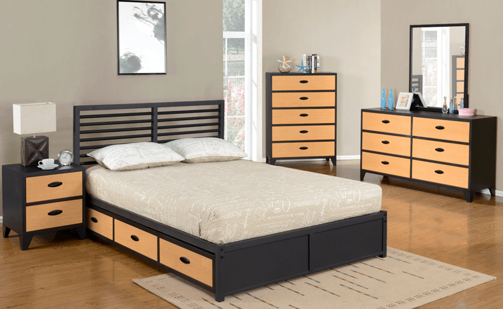 Cresswell Steel Bedroom Furniture Collection