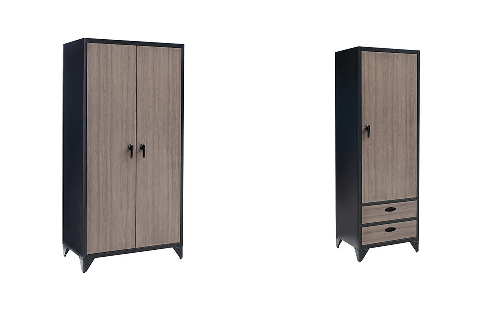 Heavy Duty Metal Wardrobes Commercial Grade Furniture Collection Cresswell