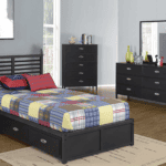Steel metal durable bedroom furniture
